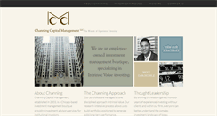 Desktop Screenshot of channingcapital.com